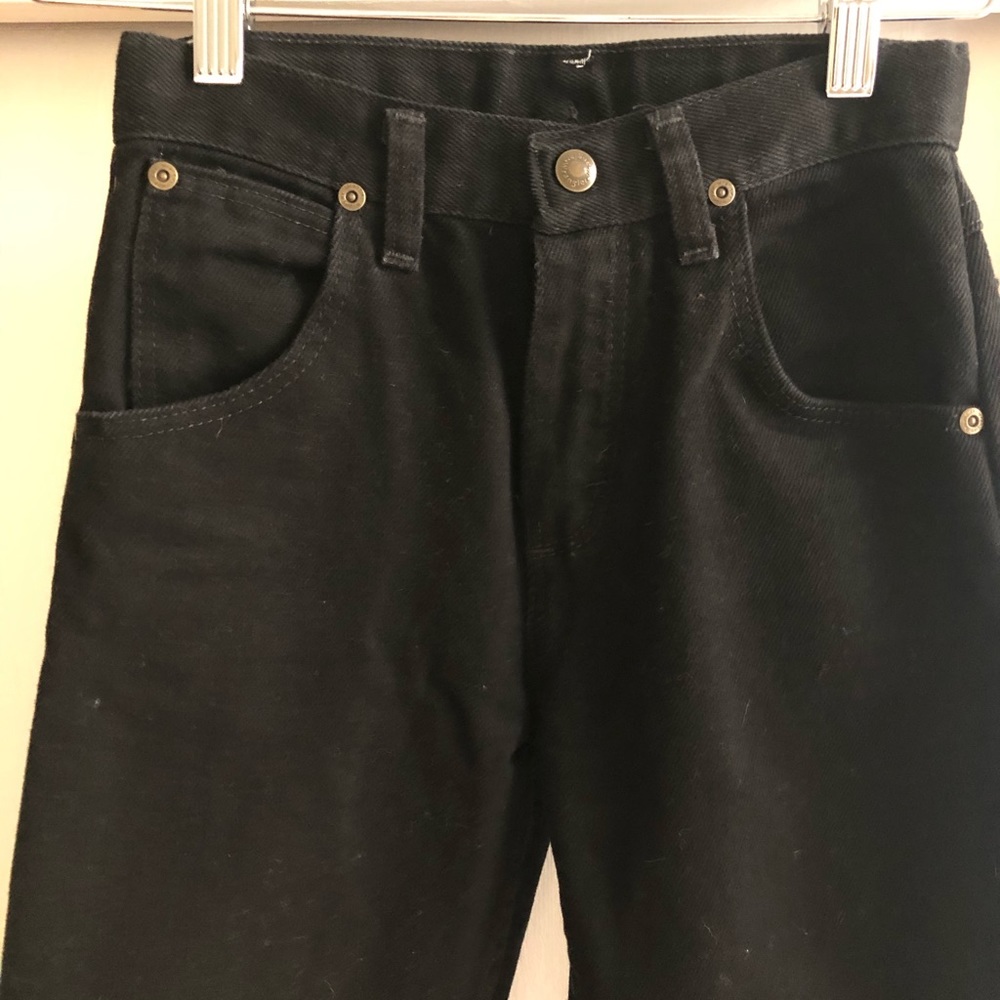 Vintage Wrangler Straight Leg Black Jean
